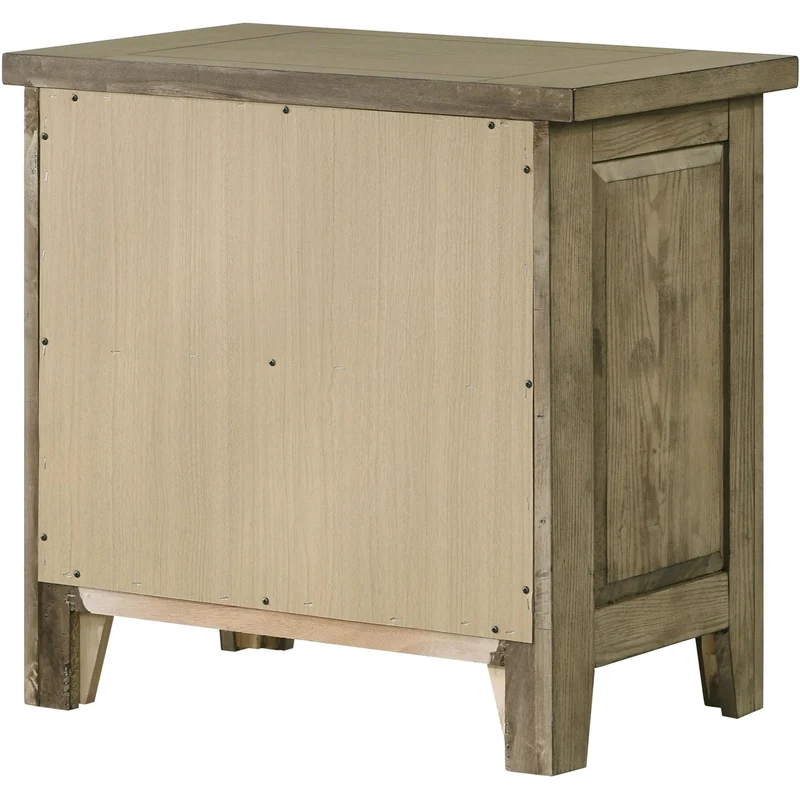 Coaster Furniture Hazlewood 207532 2-drawer Nightstand Bedside Table - Vineyard Oak
