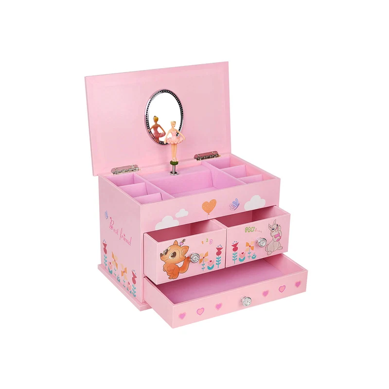 Caja de Joyas Musical con Bailarina