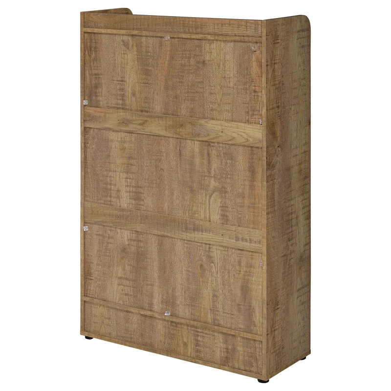 Coaster Furniture Denia 950425 3-tier Engineered Wood Shoe Cabinet - Mango