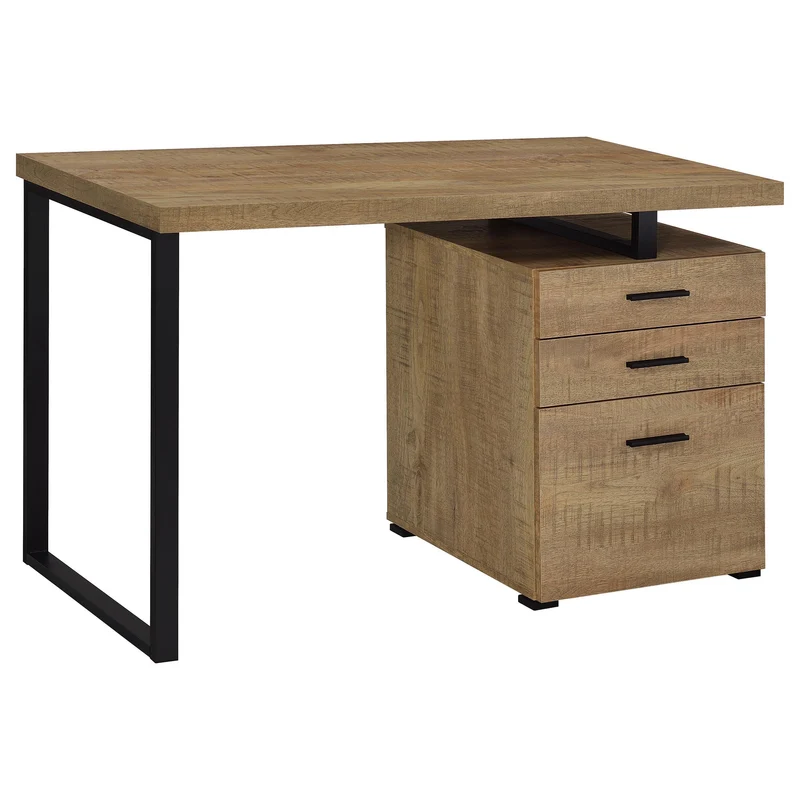 Coaster Furniture Brennan 800787 47-inch 3-drawer Office Computer Desk - Mango