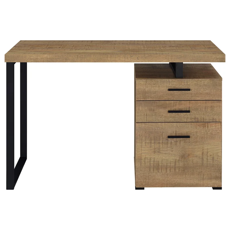 Coaster Furniture Brennan 800787 47-inch 3-drawer Office Computer Desk - Mango