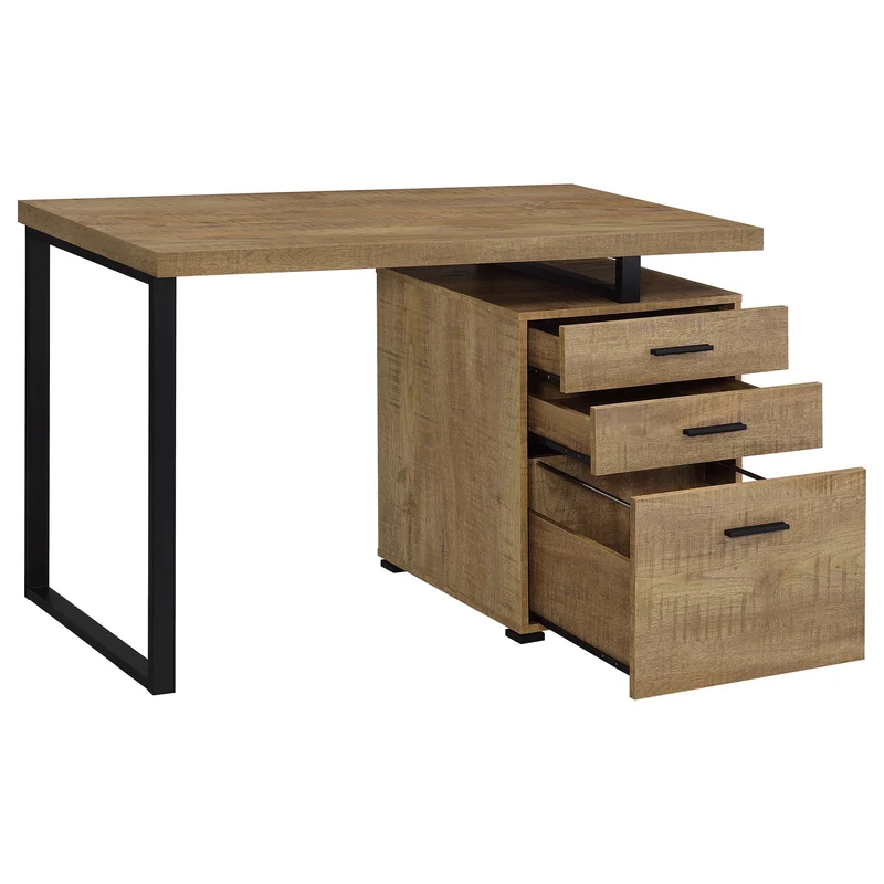 Coaster Furniture Brennan 800787 47-inch 3-drawer Office Computer Desk - Mango