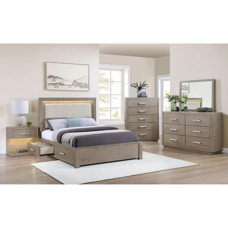 Coaster Furniture Kenora 224854 Dresser Mirror - Barley Brown
