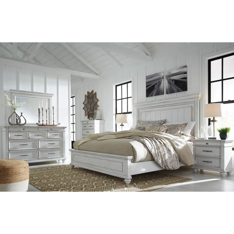 Benchcraft Kanwyn B777 6 pc Queen Panel Bedroom Set