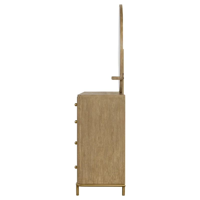 Coaster Furniture Arini 224303M 8-Drawer Dresser with Mirror - Sand Wash