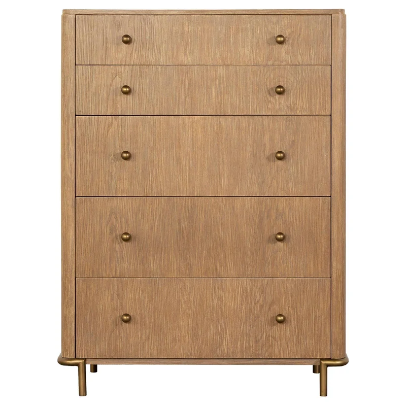 Coaster Furniture Arini 224305 5-Drawer Bedroom Chest - Sand Wash