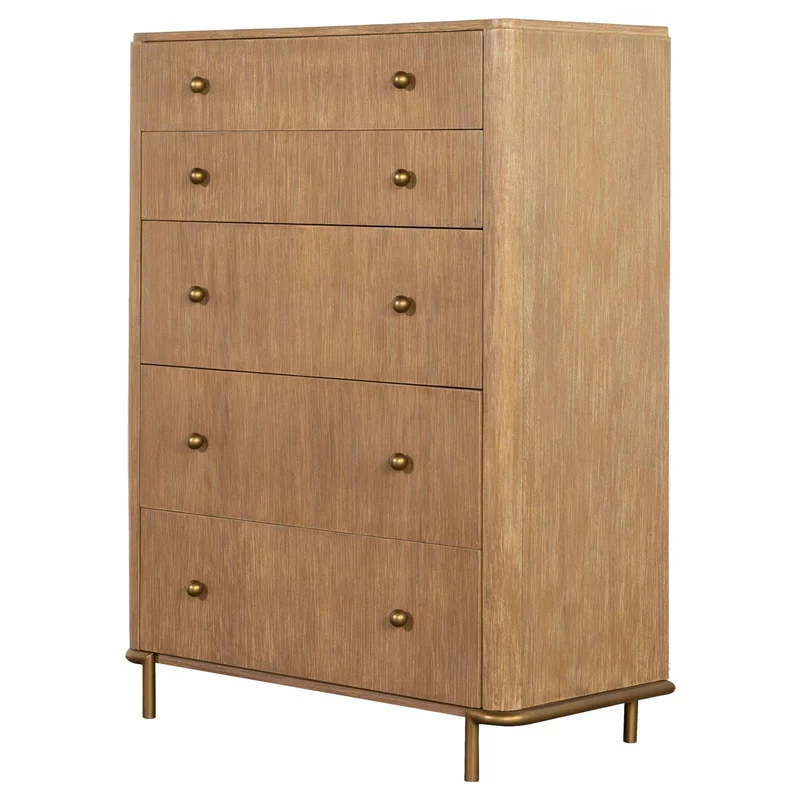 Coaster Furniture Arini 224305 5-Drawer Bedroom Chest - Sand Wash