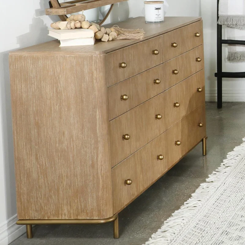 Coaster Furniture Arini 224303 8-Drawer Dresser - Sand Wash