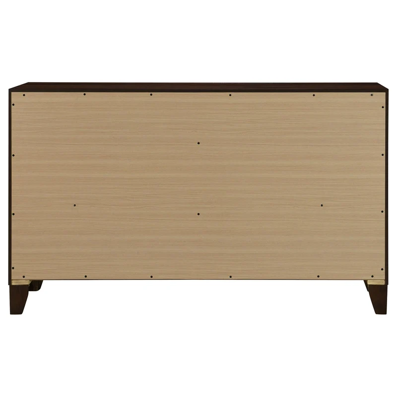 Coaster Furniture Welsley 223443 6-Drawer Dresser Cabinet - Walnut