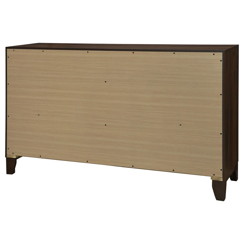Coaster Furniture Welsley 223443 6-Drawer Dresser Cabinet - Walnut