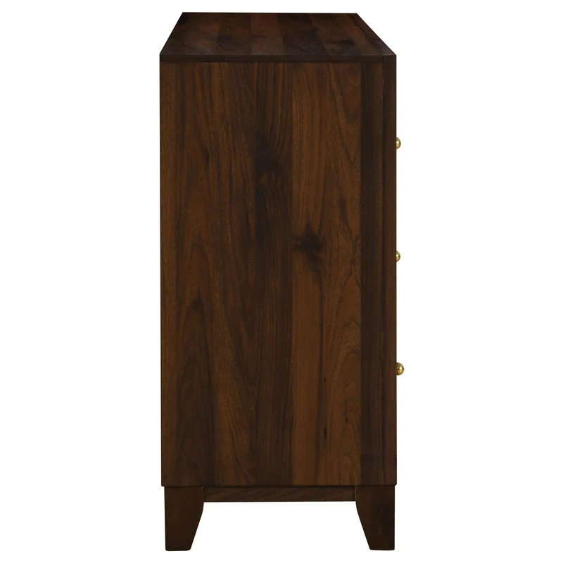 Coaster Furniture Welsley 223443 6-Drawer Dresser Cabinet - Walnut