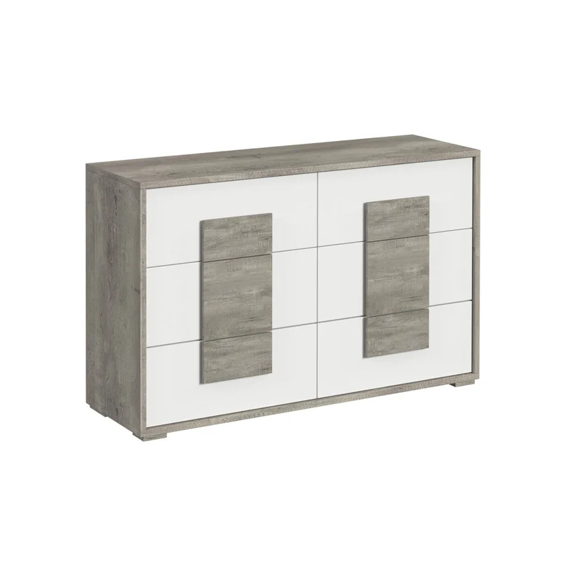 Elements International San Matteo B-16010-7-DR 6-Drawer Dresser