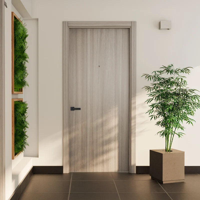 Puerta Multi Ancho Humo 80x225 cm