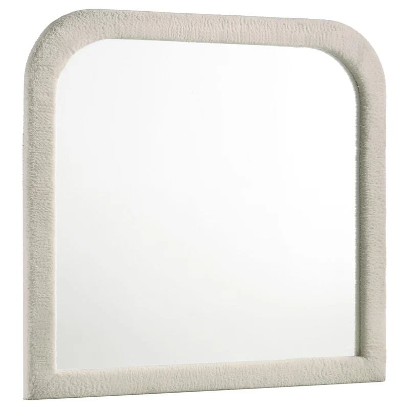 Coaster Furniture Sonya 360114 Upholstered Bedroom Dresser Mirror - Ivory