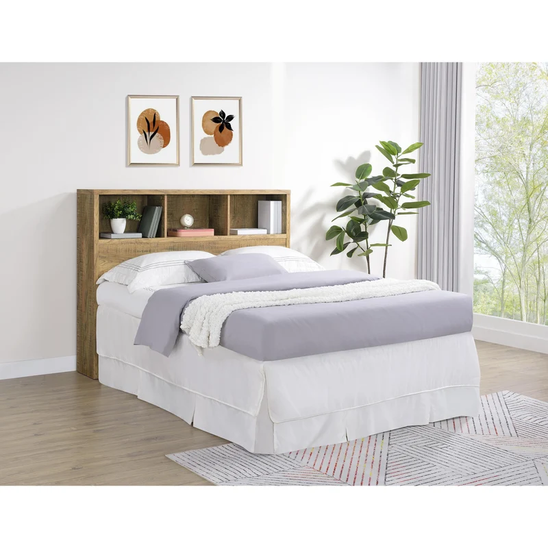 Coaster Furniture Westpark 315901Q 49-inch Queen Bookcase Headboard - Mango