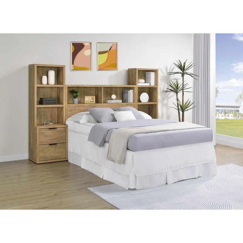 Coaster Furniture Westpark 315901F 49-inch Full Bookcase Headboard - Mango