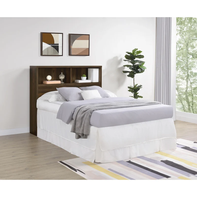 Coaster Furniture Westpark 315881F 49-inch Full Bookcase Headboard - Dark Pine