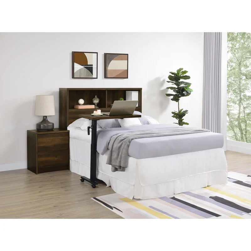 Coaster Furniture Westpark 315881F 49-inch Full Bookcase Headboard - Dark Pine