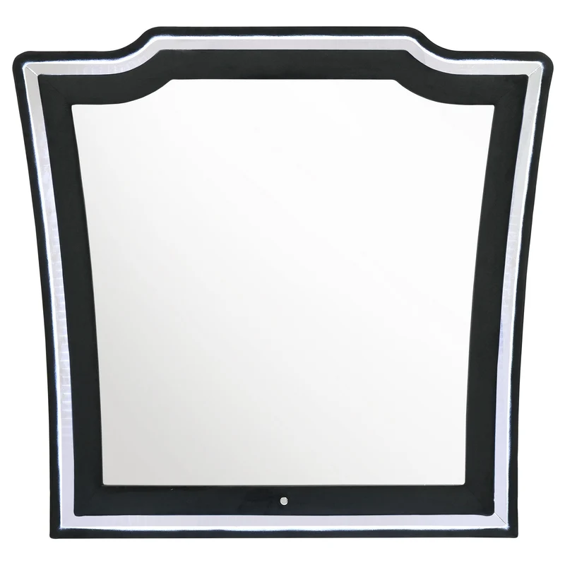 Coaster Furniture Lorient 223164 LED Dresser Mirror - Black