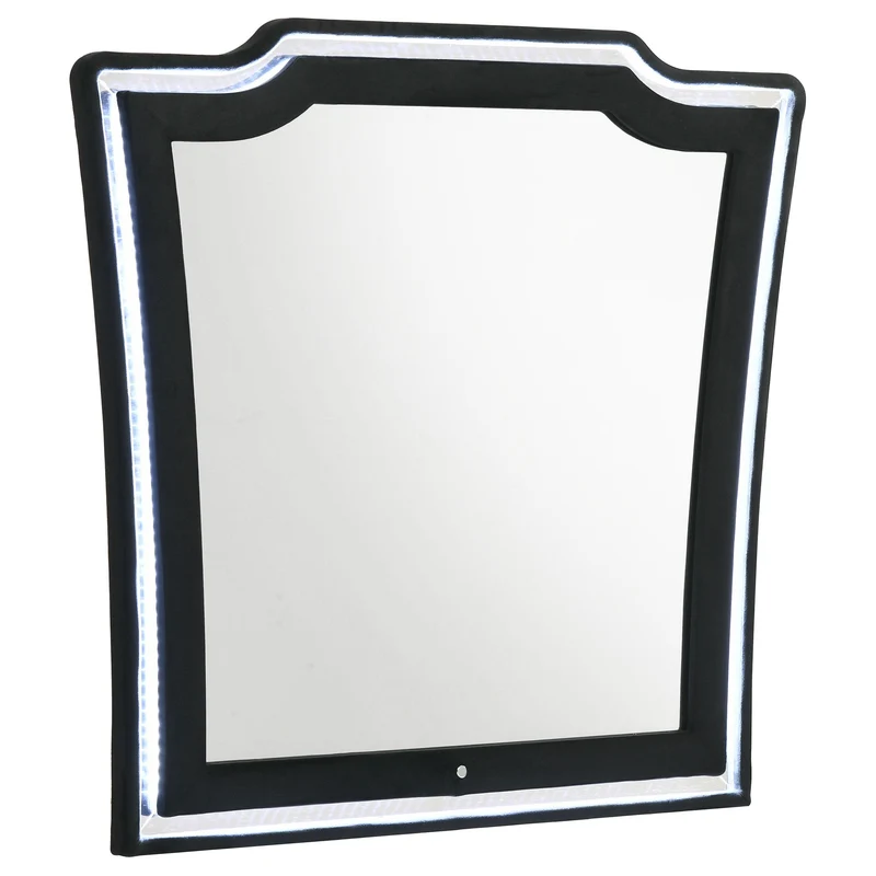 Coaster Furniture Lorient 223164 LED Dresser Mirror - Black