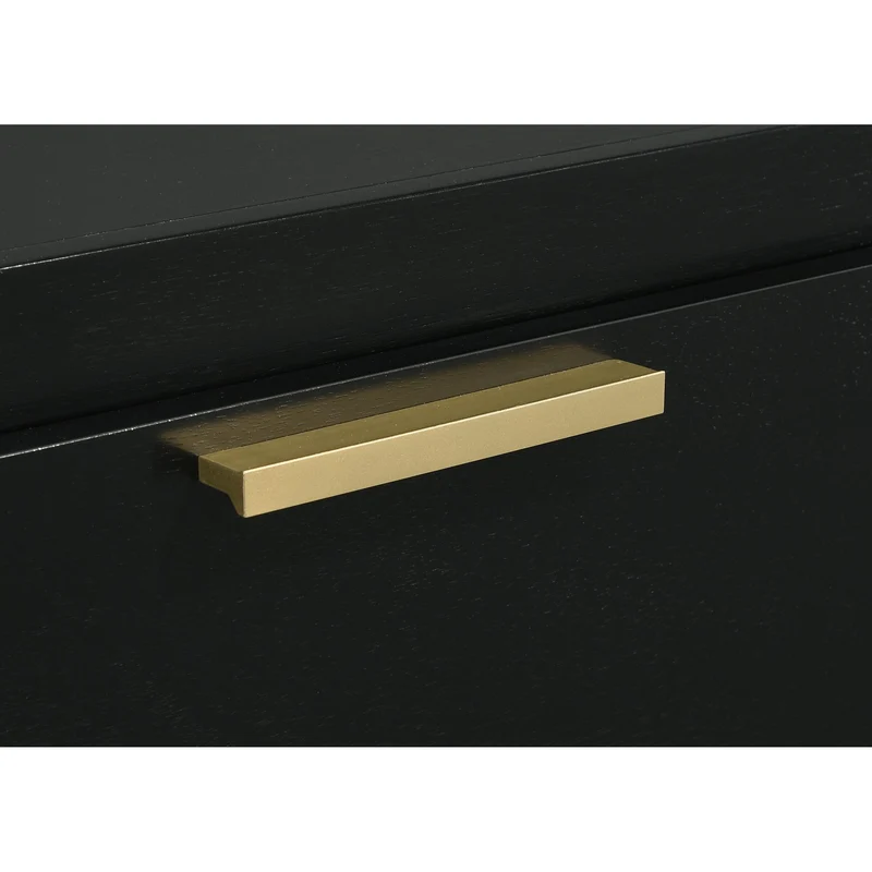 Coaster Furniture Caraway 224783M 6-Drawer Dresser with Mirror - Black