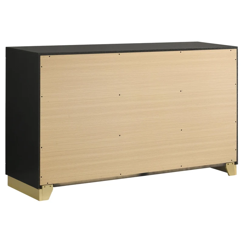 Coaster Furniture Caraway 224783 6-Drawer Dresser - Black
