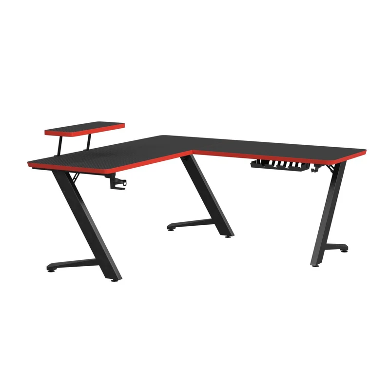 Elements International Waterside H-14230-8-DK L-Shape Desk