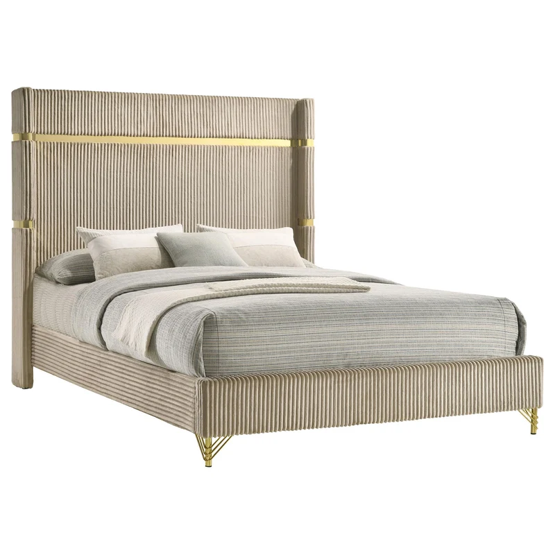 Coaster Furniture Lucia 224731KE-S4 6 pc King Panel Bedroom Set