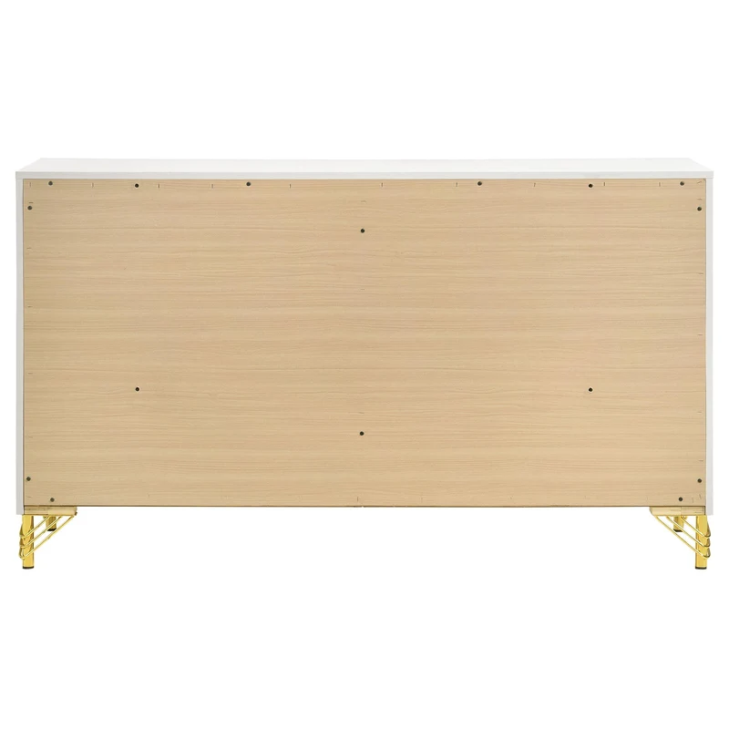 Coaster Furniture Lucia 224733 6-Drawer Dresser Cabinet - White