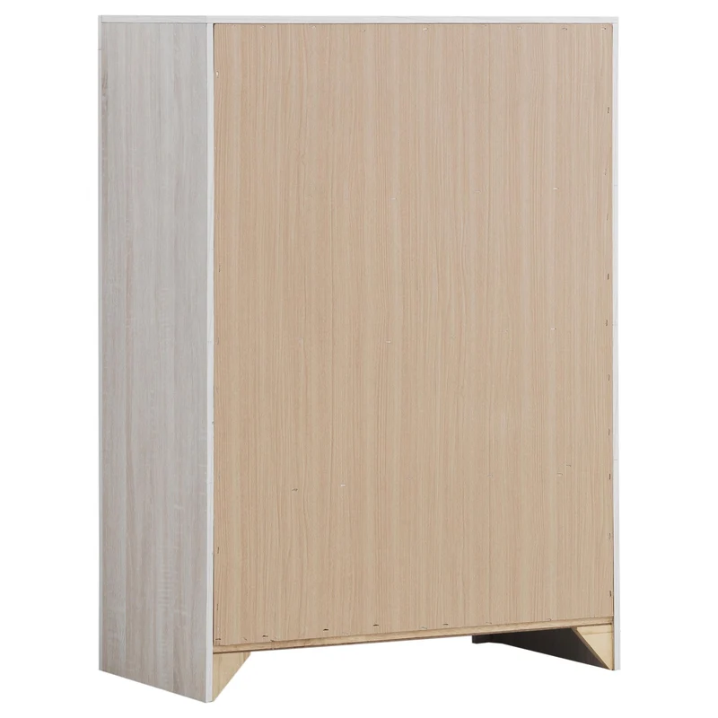 Coaster Furniture Brantford 207055 4-Drawer Bedroom Chest - Coastal White