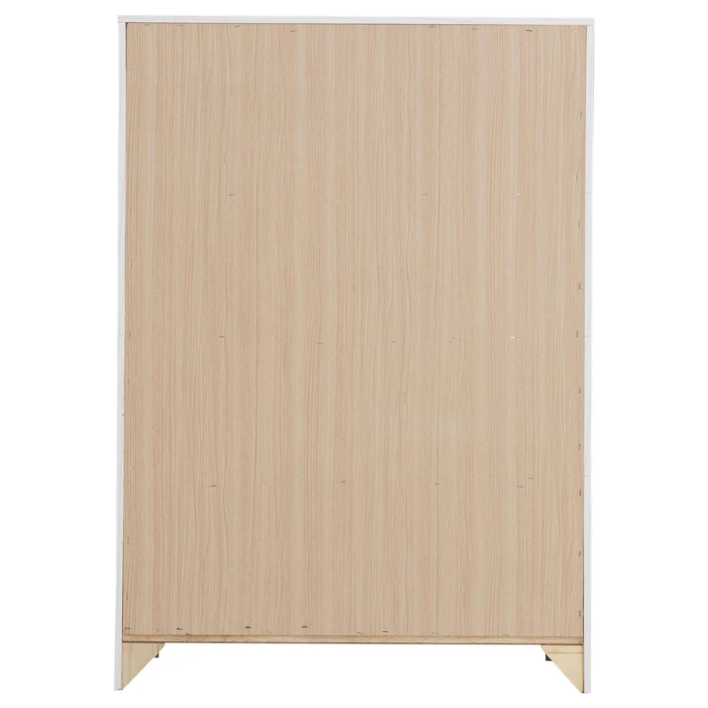 Coaster Furniture Brantford 207055 4-Drawer Bedroom Chest - Coastal White