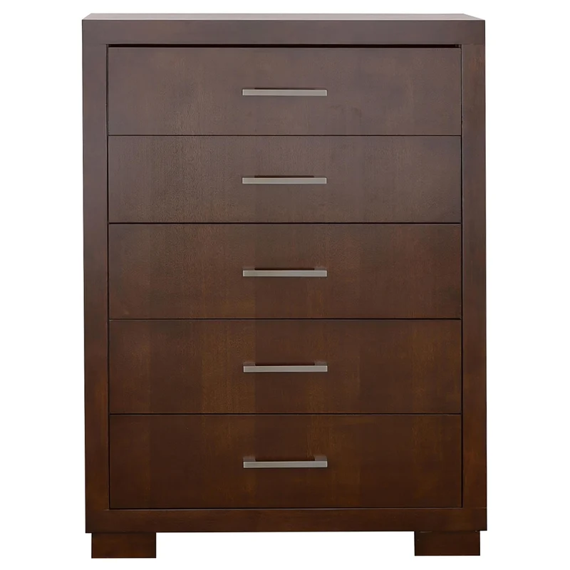 Coaster Furniture Jessica 200715 5-Drawer Bedroom Chest - Cappuccino