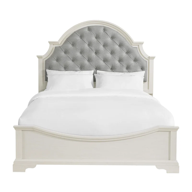 Elements International Eastwood Y-13160-7-QUB Youth Queen Upholstered Bed