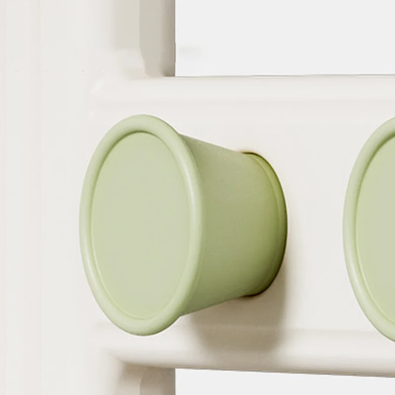 Modern Minimalist Fan-Shaped Eco-Friendly HDPE PP Kids Storage Shelf 2-Tier For Living Room