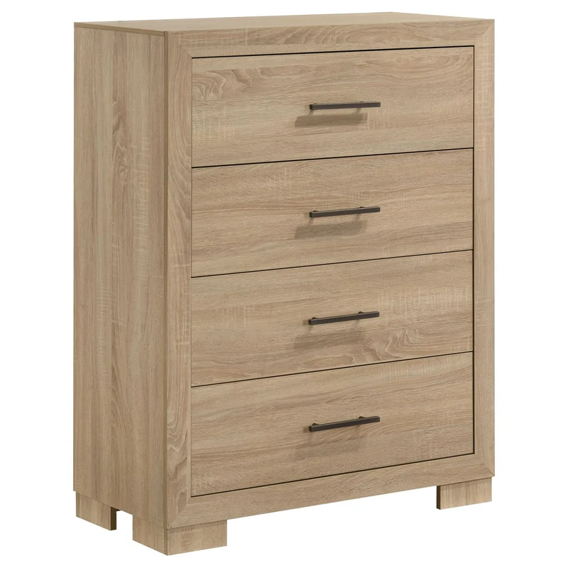 Coaster Furniture Arielle 223115 4-drawer Bedroom Chest - Light Oak