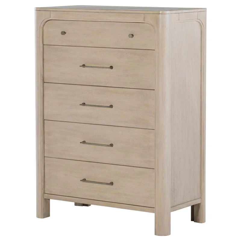 Coaster Furniture Solano 222525 5-drawer Bedroom Chest - Weathered Mango