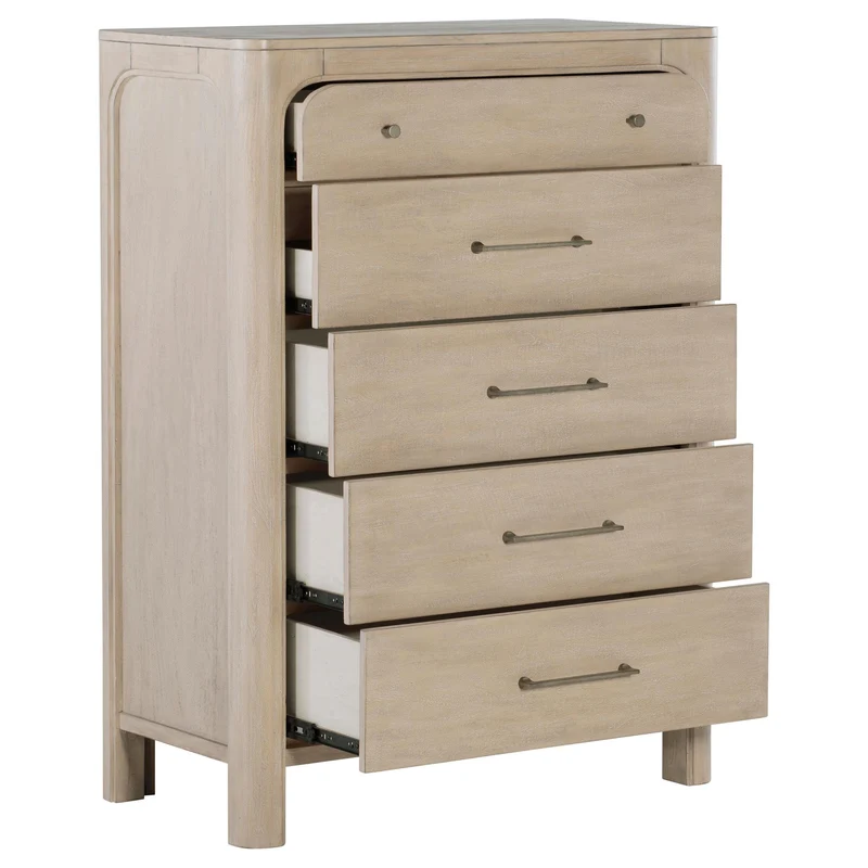 Coaster Furniture Solano 222525 5-drawer Bedroom Chest - Weathered Mango