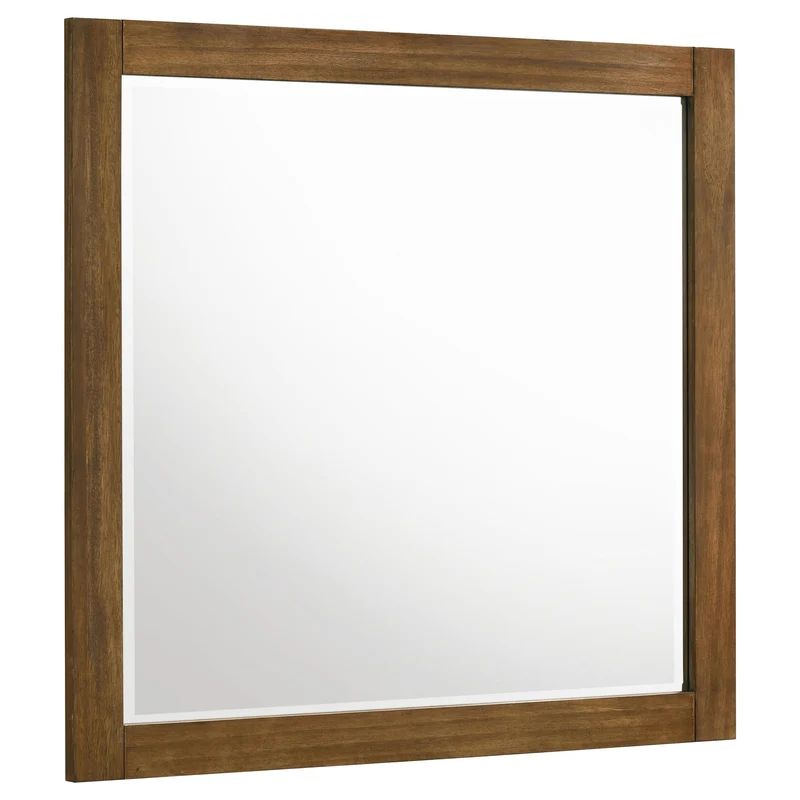 Coaster Furniture Adderley 215854 Dresser Mirror - Warm Brown