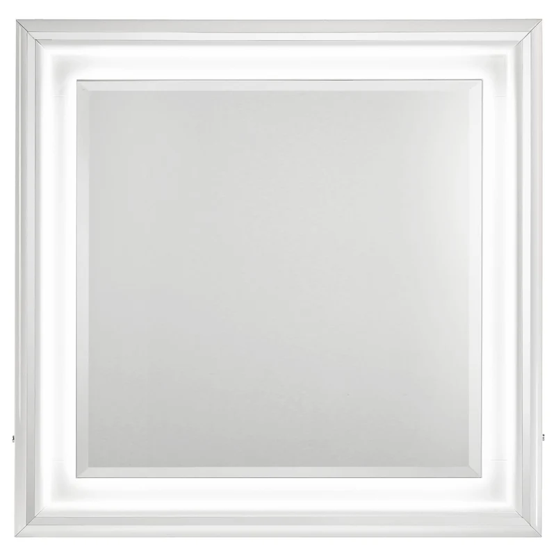 Coaster Furniture Cassia 215794 Dresser Mirror - White High Gloss
