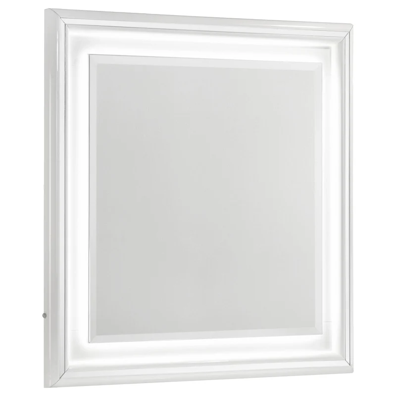 Coaster Furniture Cassia 215794 Dresser Mirror - White High Gloss