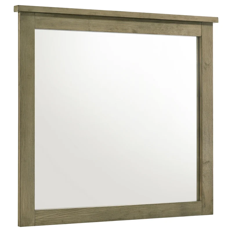 Coaster Furniture Hazlewood 207534 Dresser Mirror - Vineyard Oak