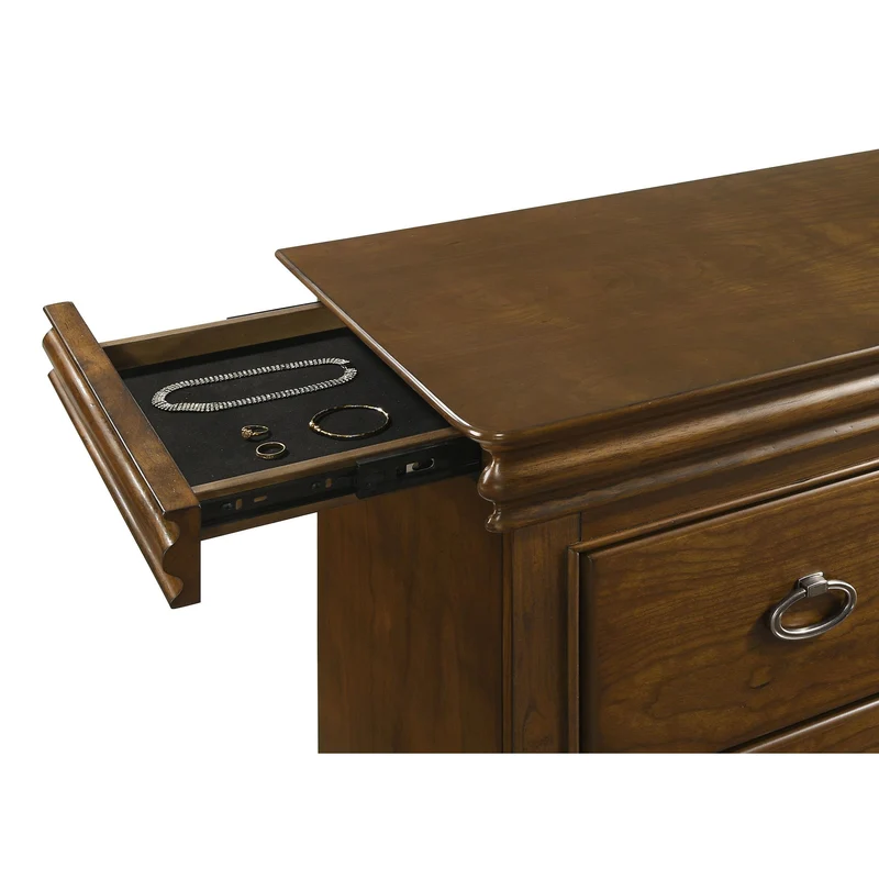 Coaster Furniture Garland 205303M 9-drawer Bedroom Dresser with Mirror - Brown Cherry