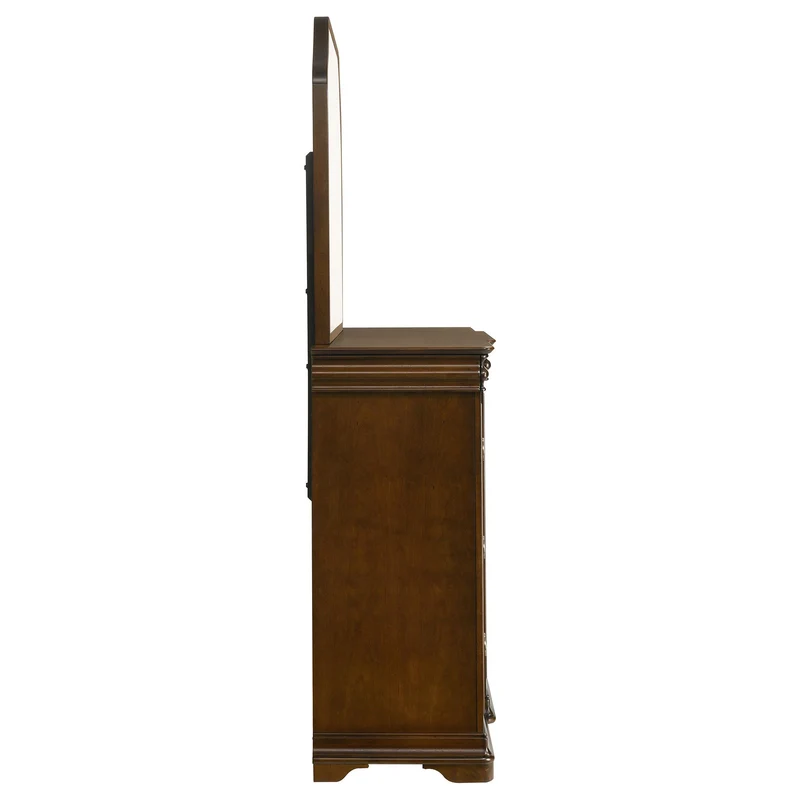 Coaster Furniture Garland 205303M 9-drawer Bedroom Dresser with Mirror - Brown Cherry