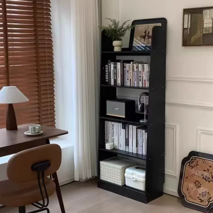 Traditional Vintage Eco-friendly Board Tiered Square Storage Shelf 5 Tiers For Living Room