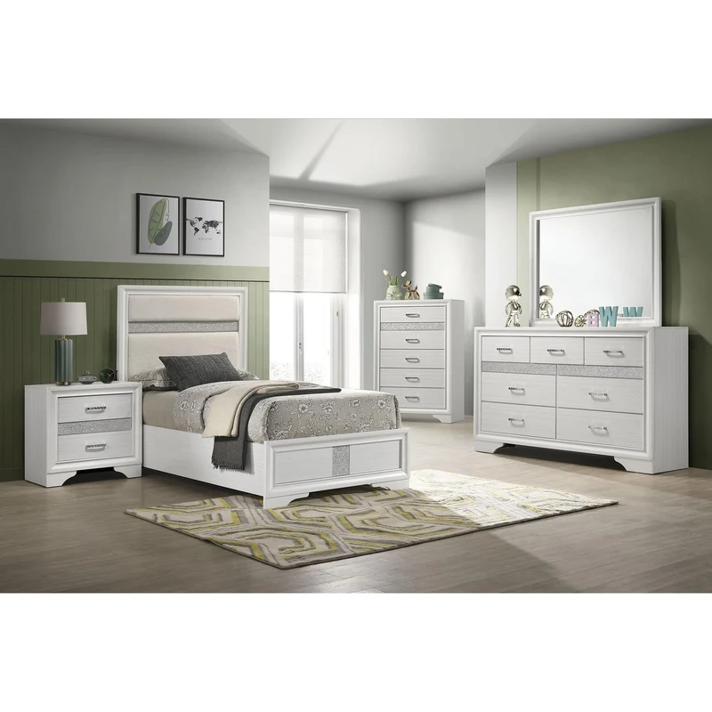 Coaster Furniture Miranda 205110T-S5 7 pc Twin Bedroom Set