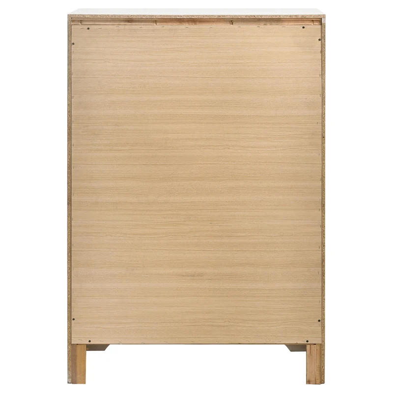 Coaster Furniture Miranda 205115 5-Drawer Bedroom Chest - White