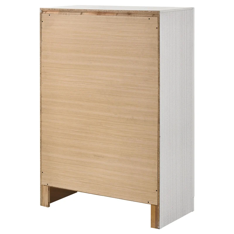 Coaster Furniture Miranda 205115 5-Drawer Bedroom Chest - White