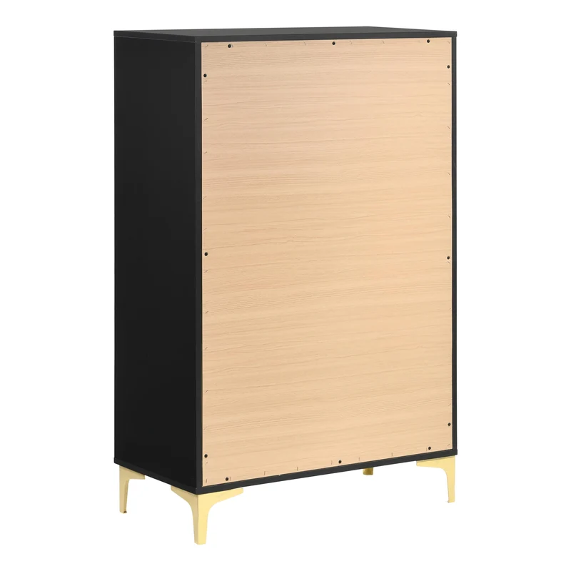 Coaster Furniture Kendall 224455 5-Drawer Bedroom Chest - Black