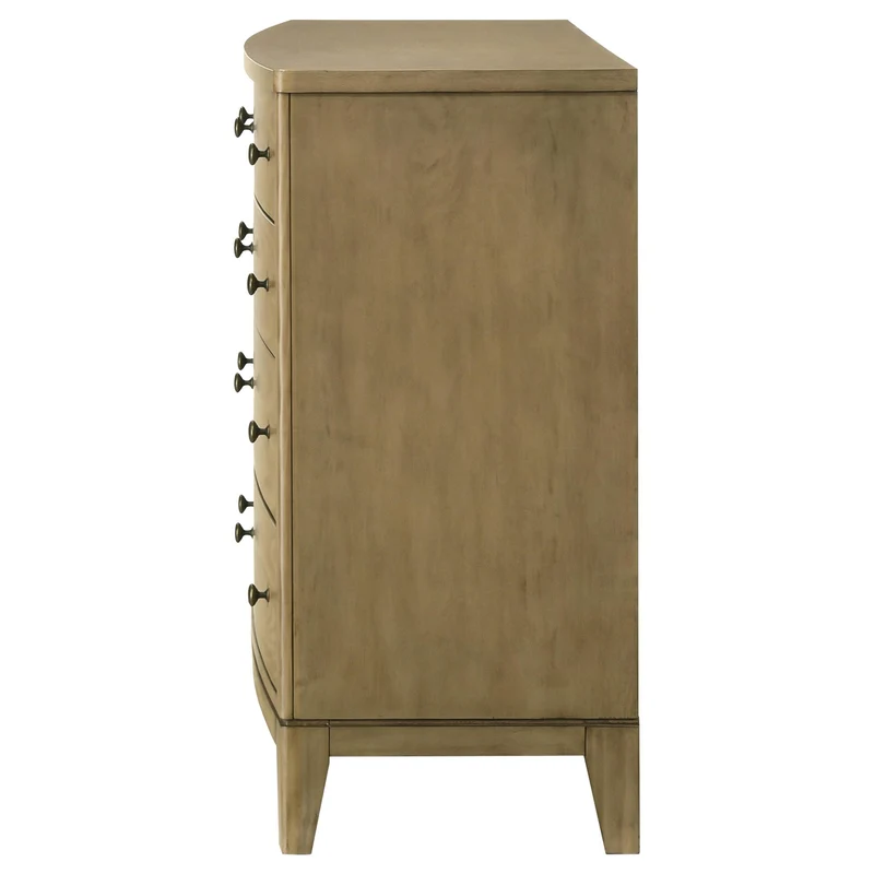Coaster Furniture Granada 224923 8-Drawer Dresser Cabinet - Natural Pine