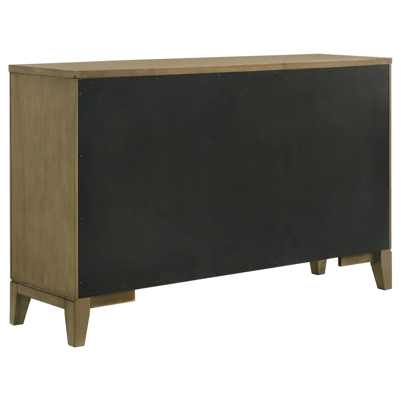 Coaster Furniture Granada 224923 8-Drawer Dresser Cabinet - Natural Pine
